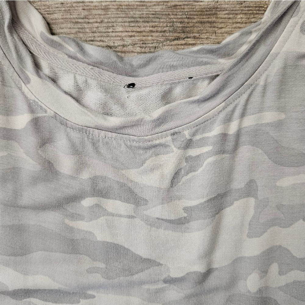 Gray Camo Tank Top Dress - Picture 7 of 10